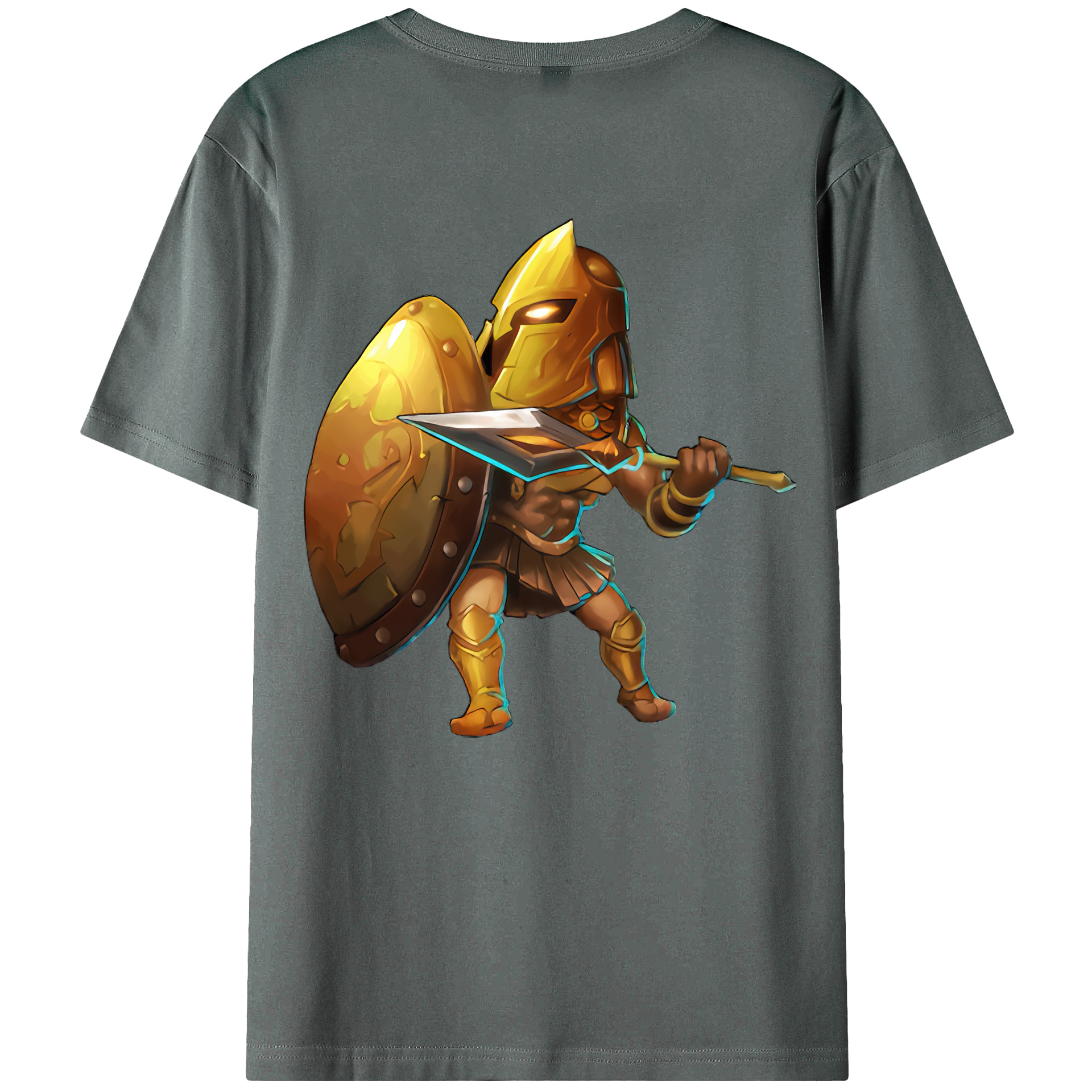 （画像用） リーグ・オブ・レジェンド League of Legends LOL 綿100％ メンズ半袖Tシャツ（バックプリント） 通気性